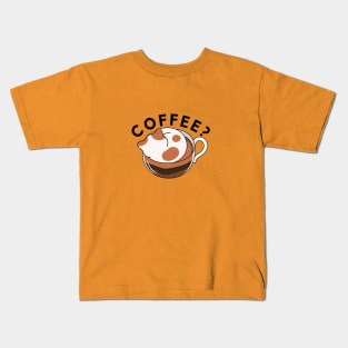 Coffee or Cat? Kids T-Shirt